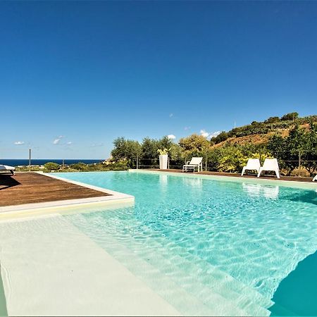 Villa Maria Una Finestra Sul Mare Valderice Bagian luar foto