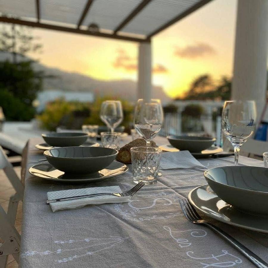 Villa Maria Una Finestra Sul Mare Valderice Bagian luar foto
