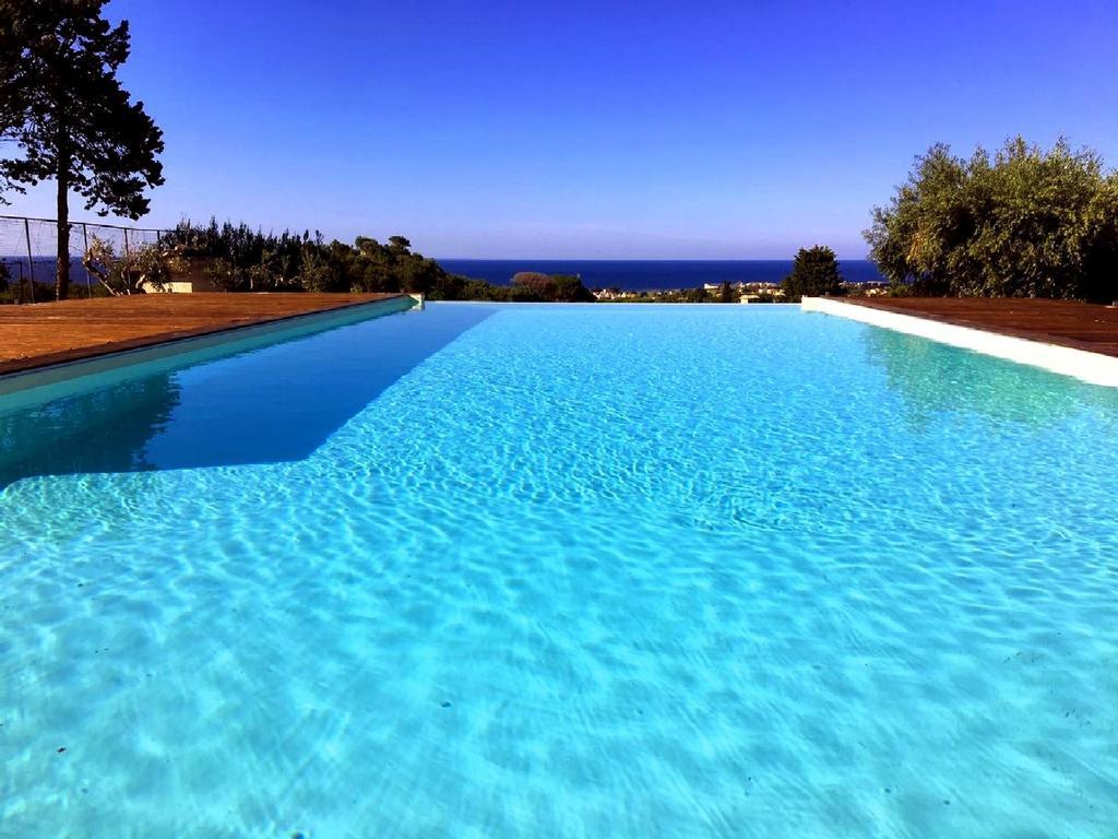Villa Maria Una Finestra Sul Mare Valderice Bagian luar foto